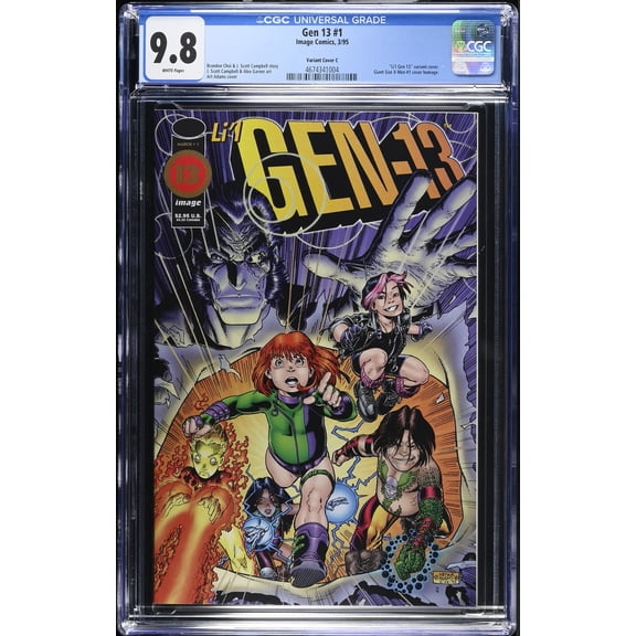 Gen 13 #1 - CGC 9.8 Comic Book