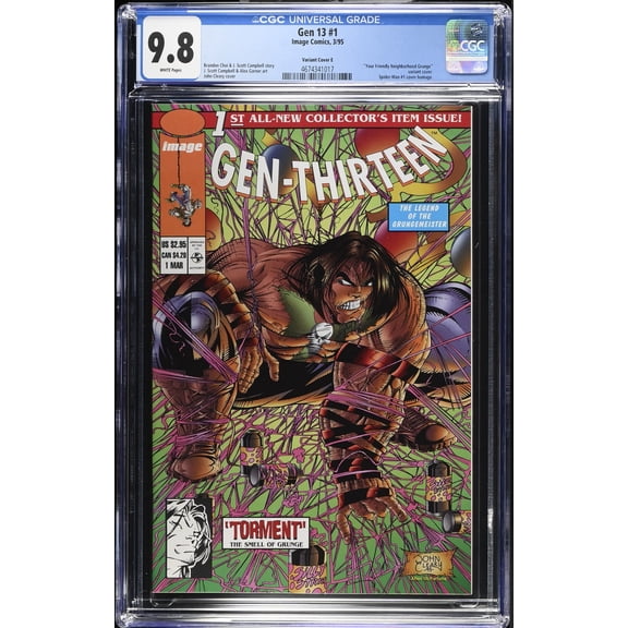Gen 13 #1 - CGC 9.8 Comic Book