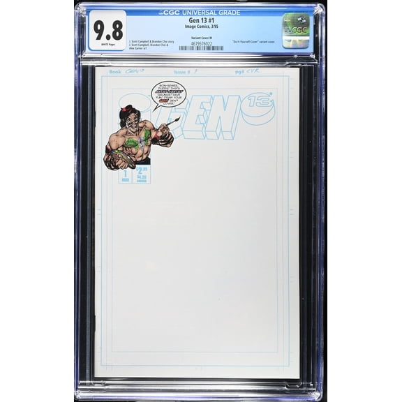 Gen 13 #1 - CGC 9.8 Comic Book