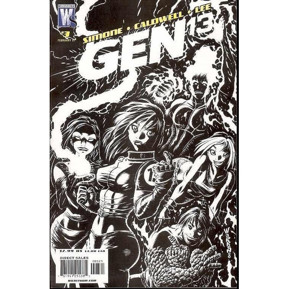 Gen 13 #3 Gail Simone Var DC Comics Comic Book