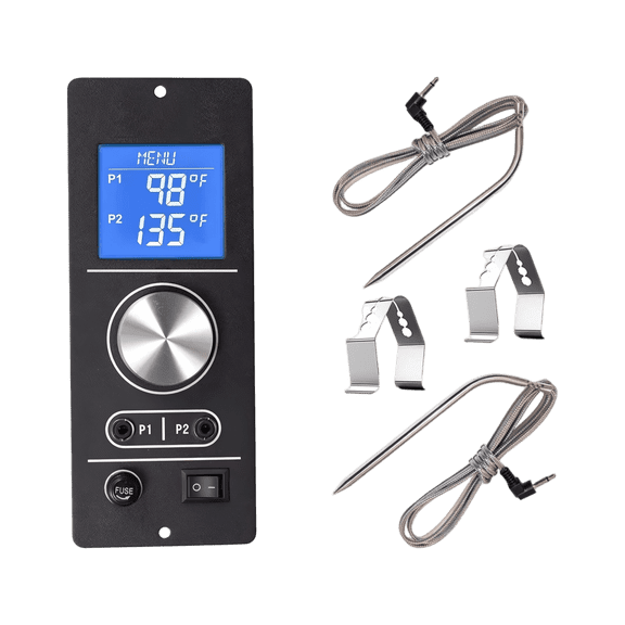 Meatender Gen 2 Non-WiFi PID Controller for Camp Chef Pellet Grill, PG24-82, with 2 Meat Probes