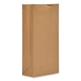 thumbnail image 1 of Ross & Wallace Paper Products 130325SP 8.25 in. x 5.38 in. x 18 in. #25 Heavy-Duty Grocery Paper Bags - Kraft (500/Bundle), 1 of 4