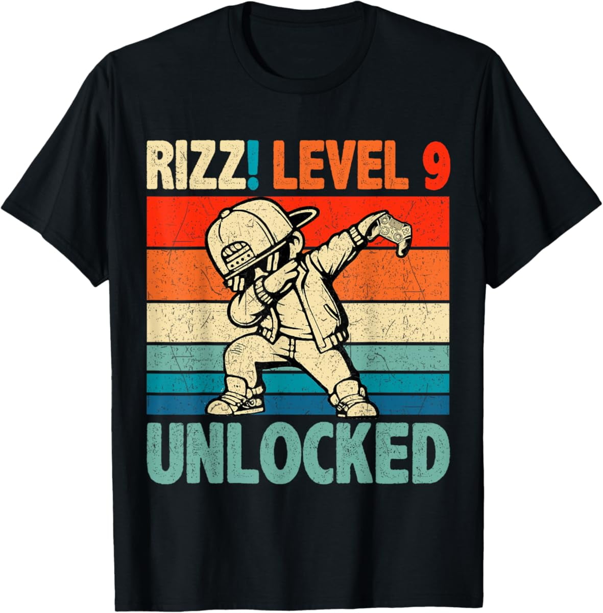 Gen Alpha Rizz 9 Year Old Birthday Level 9Th Unlocked Unisex Men Women ...