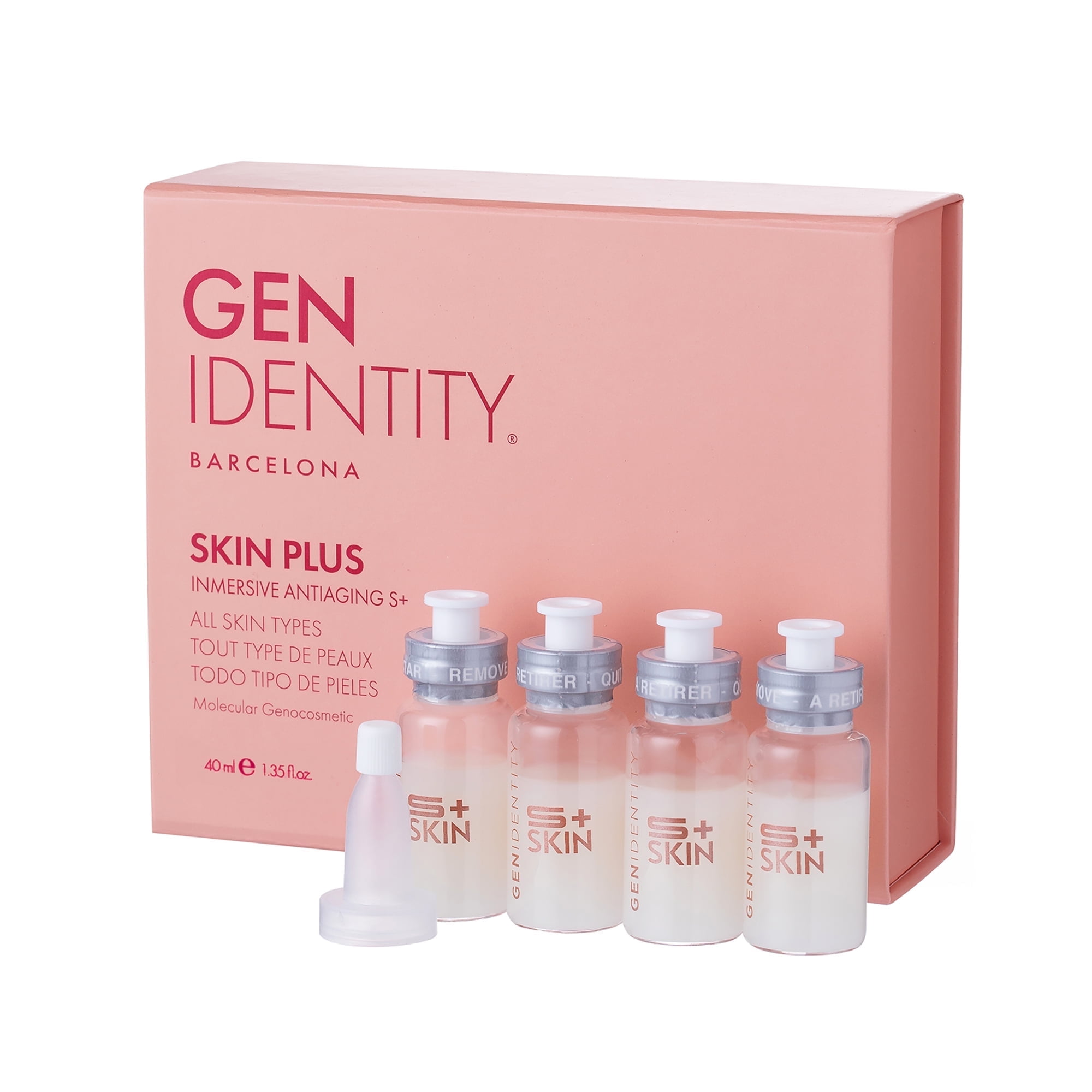 Gen Identity Skin Immersive Antiaging Serum, Face Serum, 4 pc