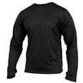 thumbnail image 1 of Gen Iii Silk Weight Tops, Black, 3X, 1 of 3