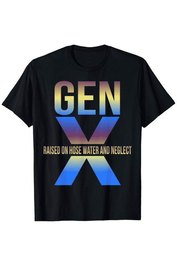 Gen T shirt raised on hose water generation Shirt Mens T-Shirt100% cotton