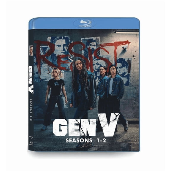 Gen V Season 1-2 BR Box Set with All 16 Episodes for Enthusiasts