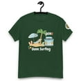 thumbnail image 1 of Gen X Gone Surfing – Retro Beach Vibes T-Shirt (Forest Green, 5XL), 1 of 3