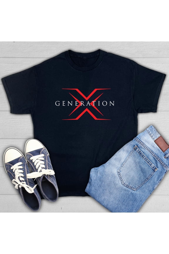 Gen X I Don't Care Thanks Sarcastic Humor Graphic Novelty Funny Youth T Shirt