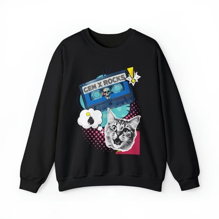 Gen X Rocks Unisex Heavy Blend™ Crewneck Sweatshirt
