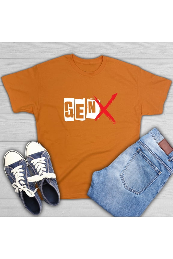 Gen X Sarcastic Humor Graphic Novelty Funny T Shirt