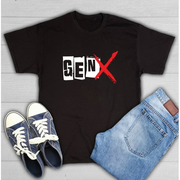 Gen X Sarcastic Humor Graphic Novelty Funny T Shirt