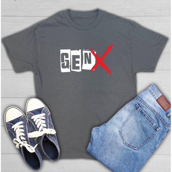 Gen X Sarcastic Humor Graphic Novelty Funny Youth T Shirt