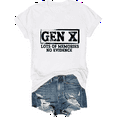 thumbnail image 1 of Gen X Shirt Gen X Lots Of Memories No Evidence Shirt, 1 of 7