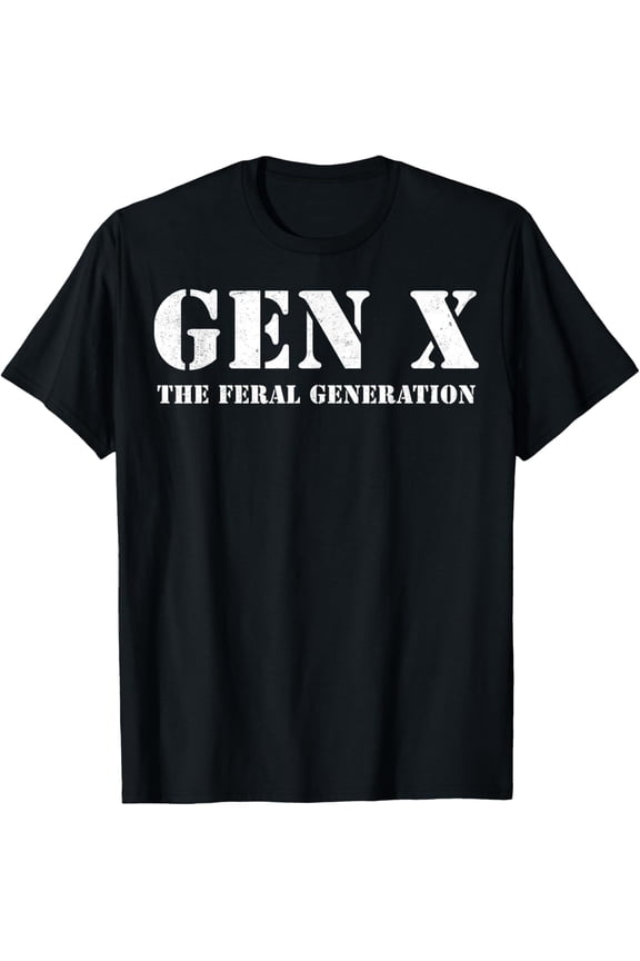 Gen X The Feral Generation Version Two T-Shirt