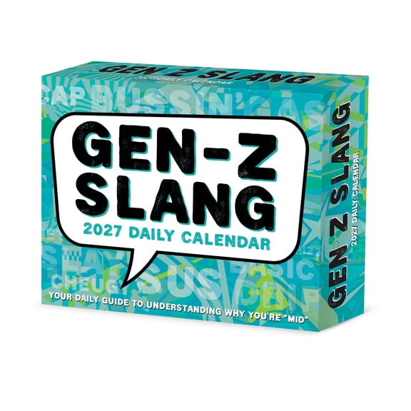 Willow Creek Press, Gen Z Slang 2027 Box Calendar