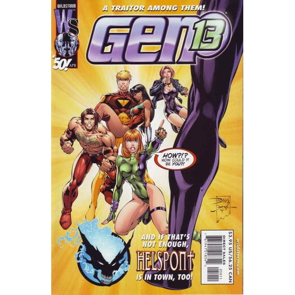Gen13 #50A VF ; Wildstorm Comic Book