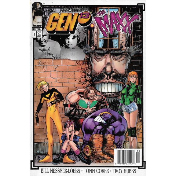 Gen13/Maxx #1 (Newsstand) VF ; Image Comic Book