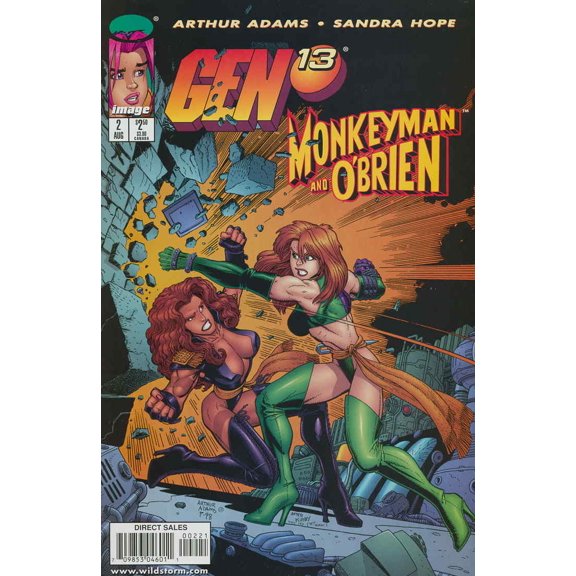 Gen13/Monkeyman And O'Brien #2 VF ; Image Comic Book