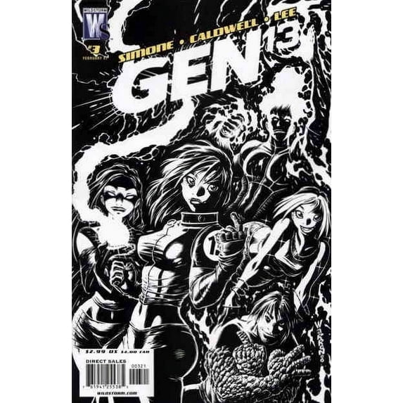 Gen13 (Vol. 4) #3A VF ; WildStorm Comic Book