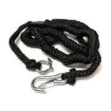 Gen3 Marine Bungee Anchor Line - 7'-22' - Black