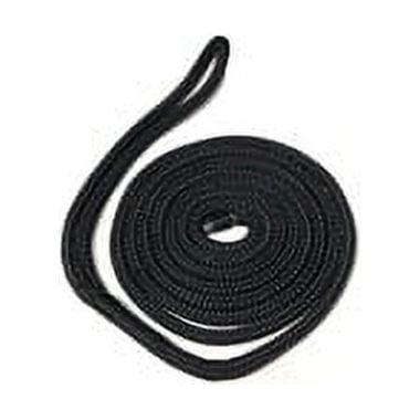 Gen3 Marine Double Braid Nylon Dock Line - Black - 1/2"x15'