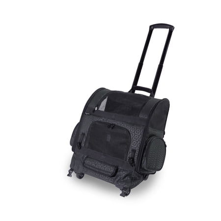 Gen7Pets, Medium, Pet Stroller, for Cats and Dogs, Black, 19-in