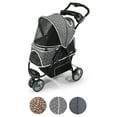 thumbnail image 1 of Gen7Pets Promenade 4 Wheeled 35"L Pet Stroller for Dogs up to 50 lb, Black Onyx, 20 lb, 1 of 10