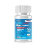 GenCare Maximum Strength Mucus Relief Expectorant Guaifenesin 1200 mg, 50 Tablets