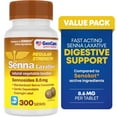 thumbnail interactive-video image 1 of GenCare Senna Laxative Sennosides 8.6 mg All Natural Constipation Relief, 300 Tablets, 1 of 8
