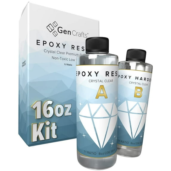 GenCrafts 16 oz Epoxy Resin Kit