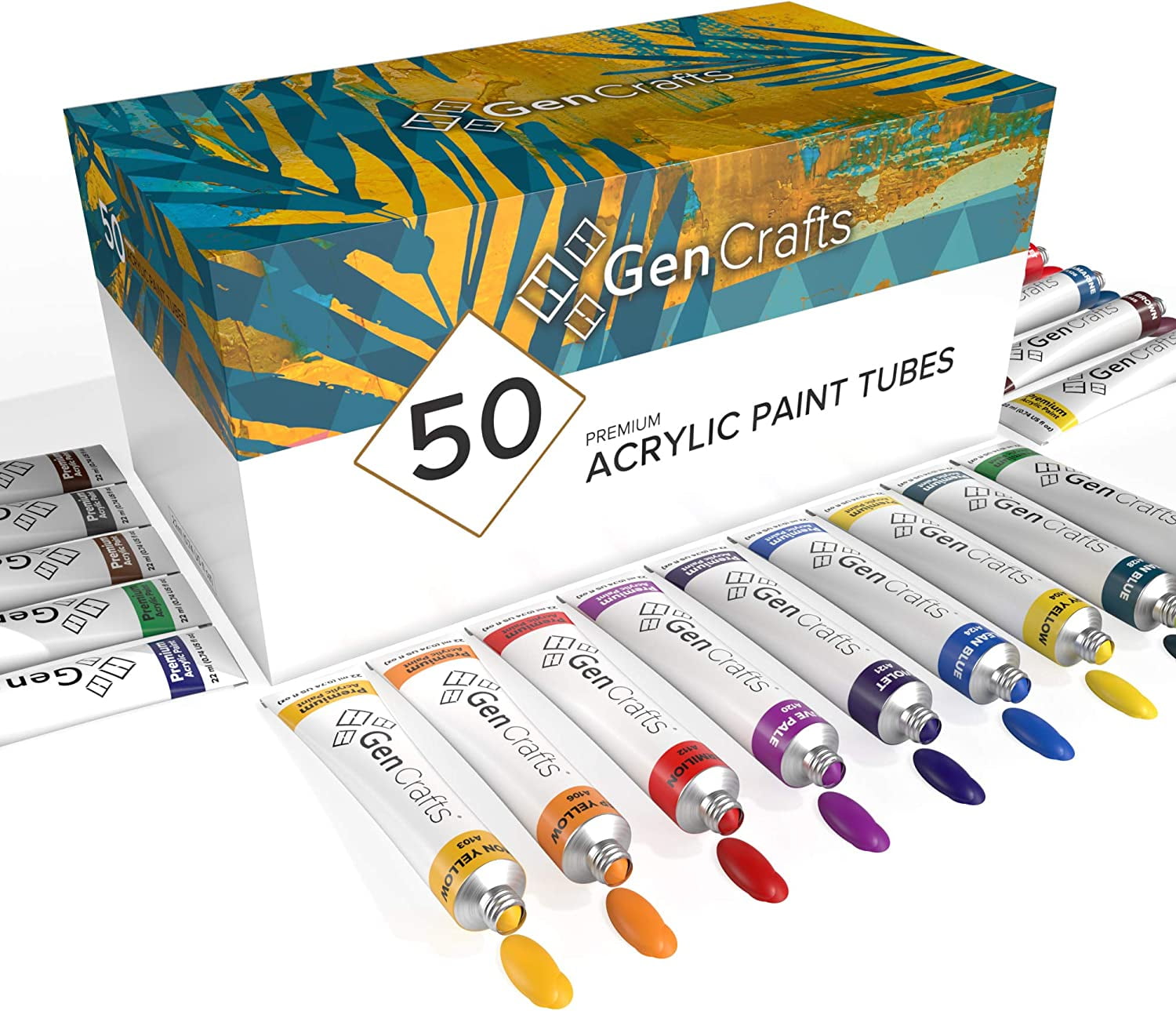 LIQUITEX Acrylic essentials Paint Set of 12 x 22 ml soft body tubes,36 –  ATALONDON