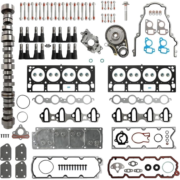 GenIV NON AFM Camshaft & Lifters & Timing Chain for 2007-2013 Chevrolet Silverado 1500, Suburban, Tahoe, GMC Sierra Engine Overhaul 5.3L