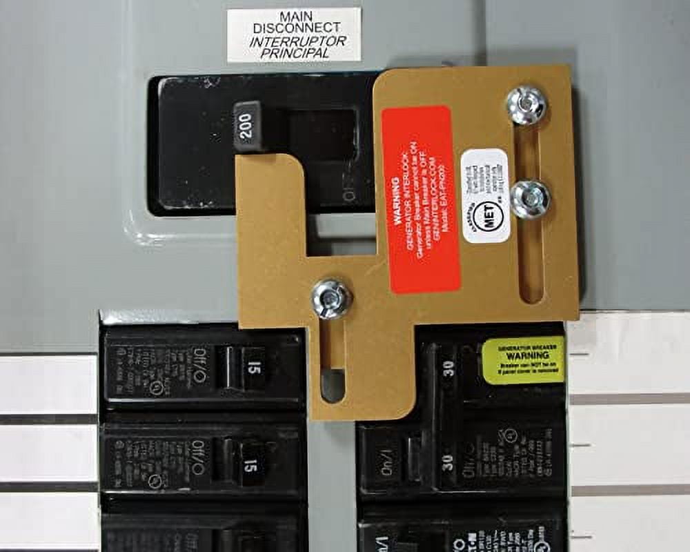 GenInterlock EATPN200 Cutler Hammer BR SERIES Panels Generator