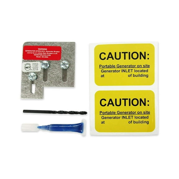 GenInterlock SD-200A Square D Interlock Kit 150 and 200 Amp