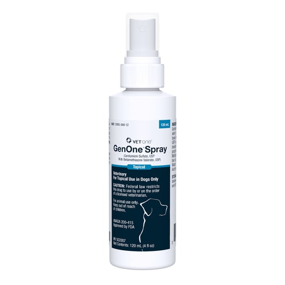 GenOne (Gentamicin Sulfate) Spray Topical Solution