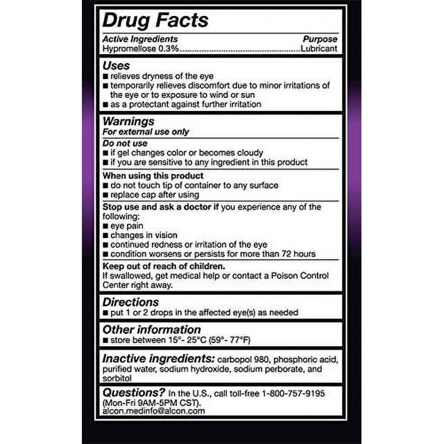 GenTeal Lubricant Eye Gel, Severe, Twin Pack ( 2 Tubes 10 Grams Each