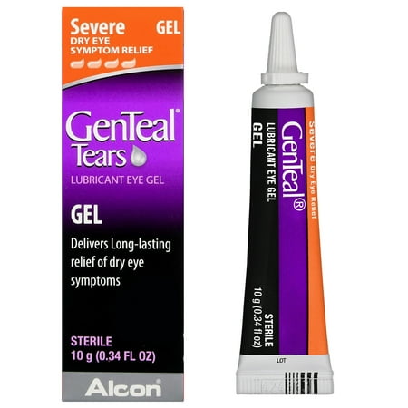 GenTeal Tears Lubricant Daily Use Eye Gel for Severe Dry Eye Symptom Relief 10g