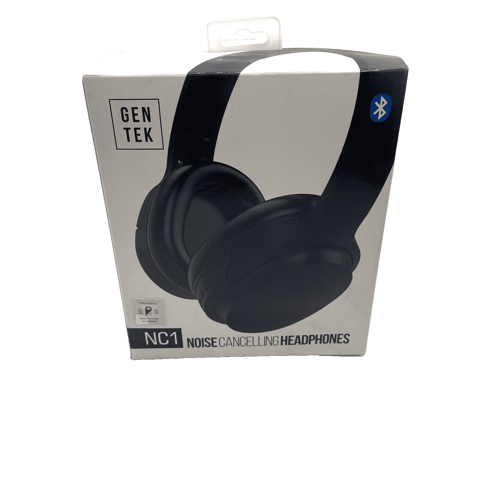 GenTek NC1 Noise Cancelling Bluetooth Wireless Headphones Black
