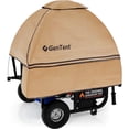 thumbnail image 1 of GenTent Open Frame Universal Steel Clamp Kit – Universal Kit for Portable Generators - Flame Retardant, Waterproof Vinyl (Standard - Tan) Generator Tent, 1 of 6