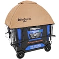thumbnail image 1 of GenTent XL Inverter Kit - Running Cover for Fully Encased Generators  - Flame Retardant, Waterproof Vinyl (Extreme - Tan) Generator Tent, 1 of 6