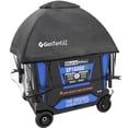 thumbnail image 1 of GenTent XL Inverter Kit - Running Cover for Fully Encased Generators  - Flame Retardant, Waterproof Vinyl (Standard - Black) Generator Tent, 1 of 6