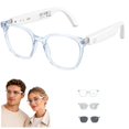 thumbnail image 1 of GenXenon Smart Bluetooth Sunglasses for Men Women,Audio Glasses with Photochromic Lenses,Open-Ear Speakers,Hands-Free Calls Music,UV Protection for Travel Work, 1 of 9