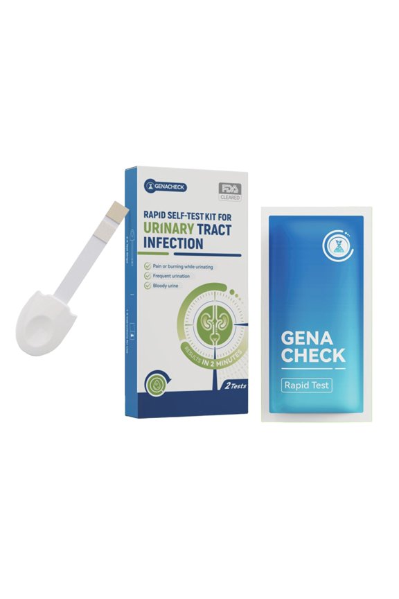 UTI Rapid Self-Test Kit Urinary Tract Infection Test, Fast At-Home Results, 204 Tests