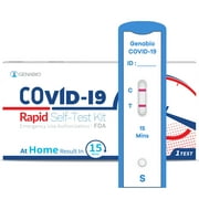 Genabio Covid Test, COVID-19 Antigen Rapid Self-Test Kit (1 Pack)