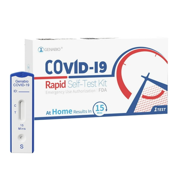 Genabio COVID-19 Antigen at Home Rapid Self-Test Kit, 14 Ct