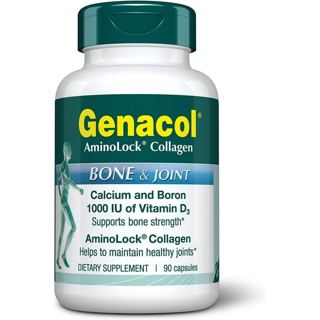 Genacol Bone & Joint Support Supplement with Calcium, Boron, Magnesium