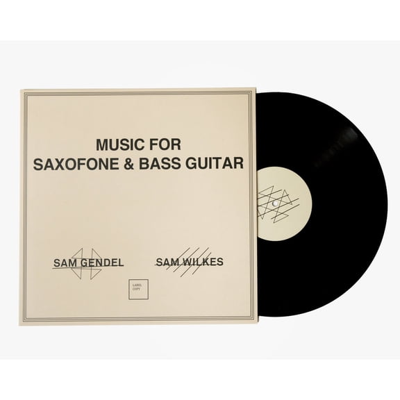 Gendel,Sam / Wilkes,Sam - Music For Saxofone & Bass Guitar - Music & Performance - Vinyl