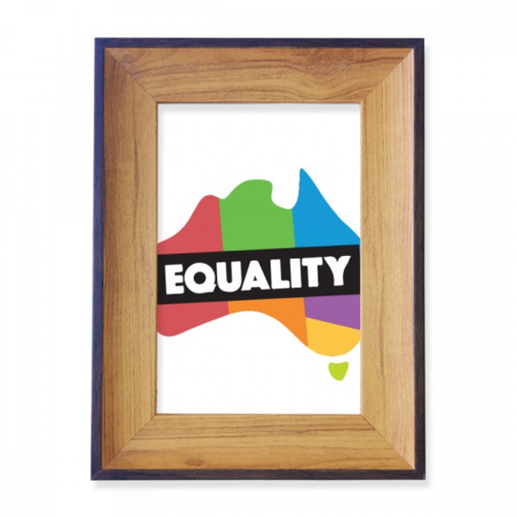 Gender Difference Australian Rainbow Equality Photo Frame Exhibition Display Art Desktop Painting