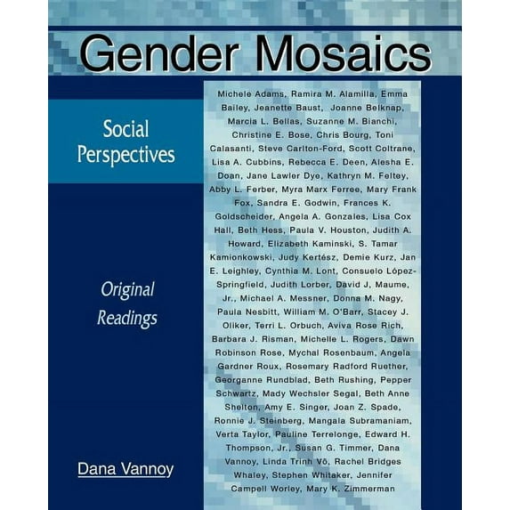 Gender Mosaics: Social Perspectives: Original Readings, (Paperback)